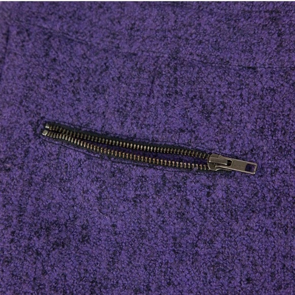 Brooklyn industries purple wool blend mini skirt. - Picture 8 of 8